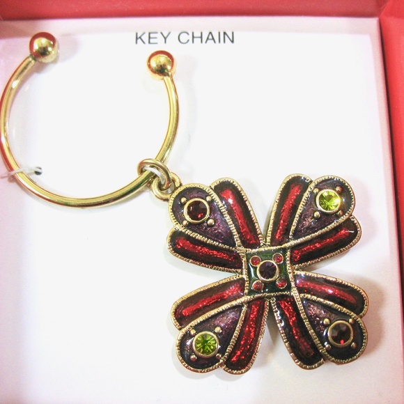 NAPIER Maltese Cross Key Ring, Original Box, 90's - Picture 4 of 8